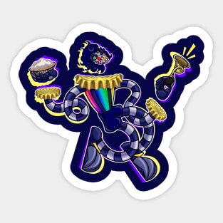 Roscoe the Rabblerouser (V2) Sticker